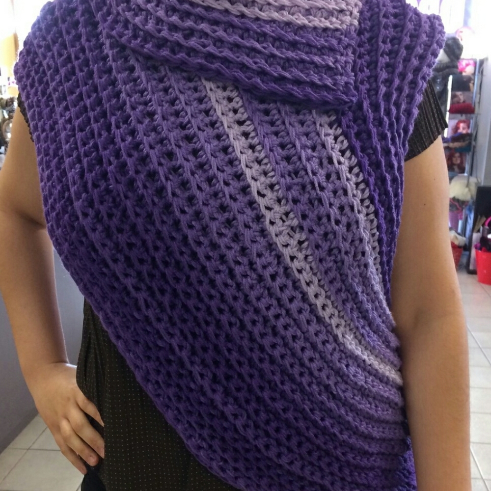 Sideway top handmade